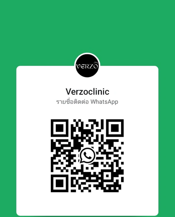 VERZO Clinic WhatsApp QR Code,電話 +66 95 326 6644